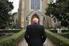 Cleric Approaching Church (1)