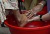 BD_Washing of feet at Easter gathering 2025_0027879