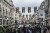 Regent Street pride flags
