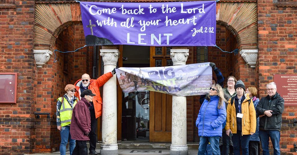 Lent Walk Ged will be taking on the Big Lent Walk this year, with his dog Louie ...