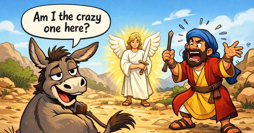 We don’t go to scripture for laughs but maybe we should. Here are 4 of ...
