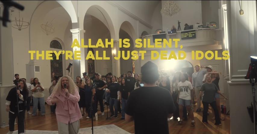 Should Christians sing “Buddha is dead and Allah is silent”?