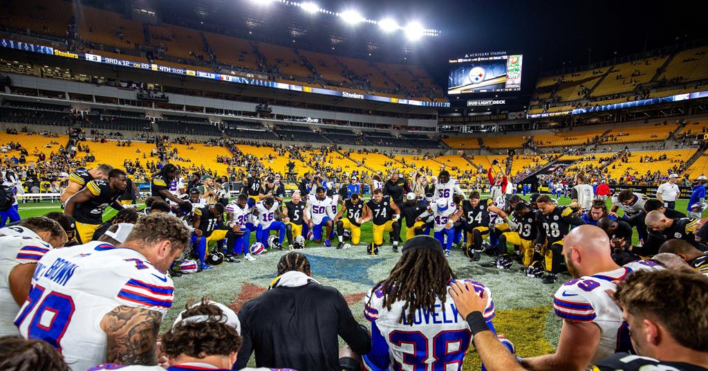 How the NFL is becoming a platform for the gospel