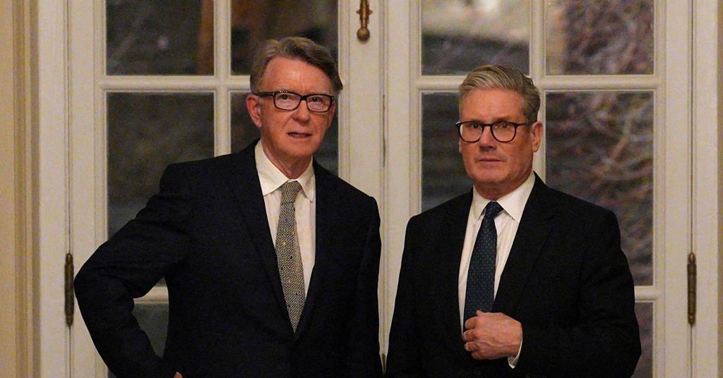 The Mandelson affair is eroding trust in politics. Please pray our political leaders will act with integrity