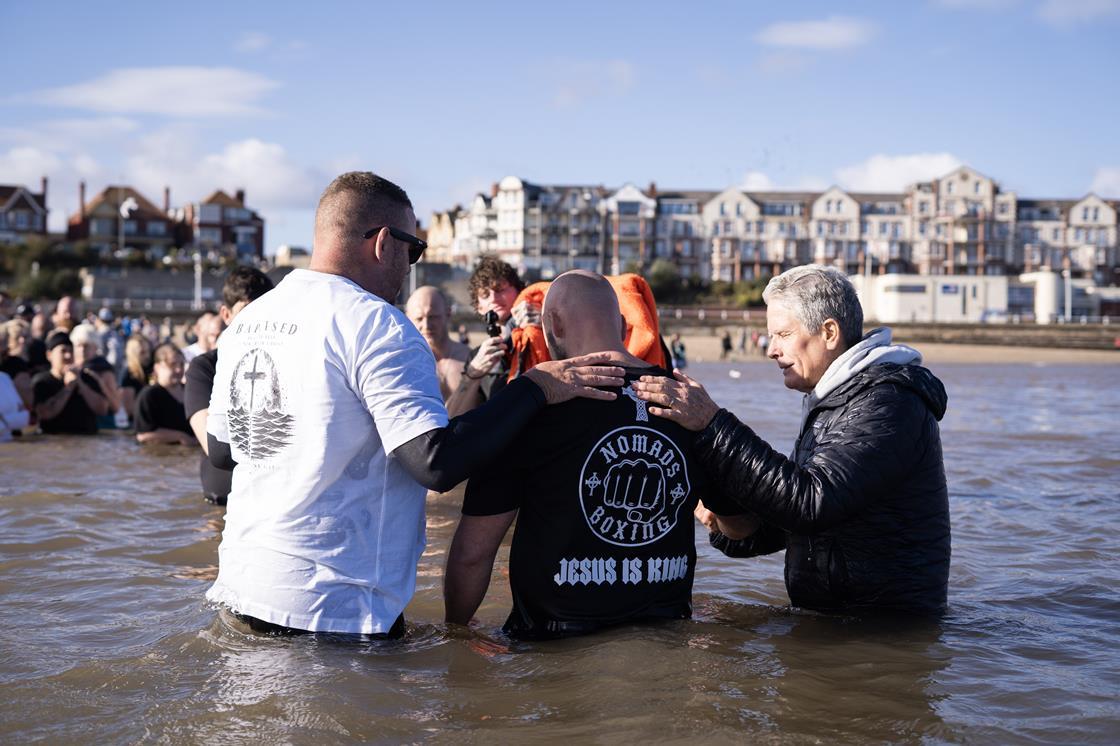 550 baptised in Bridlington is surely proof that God’s on the move