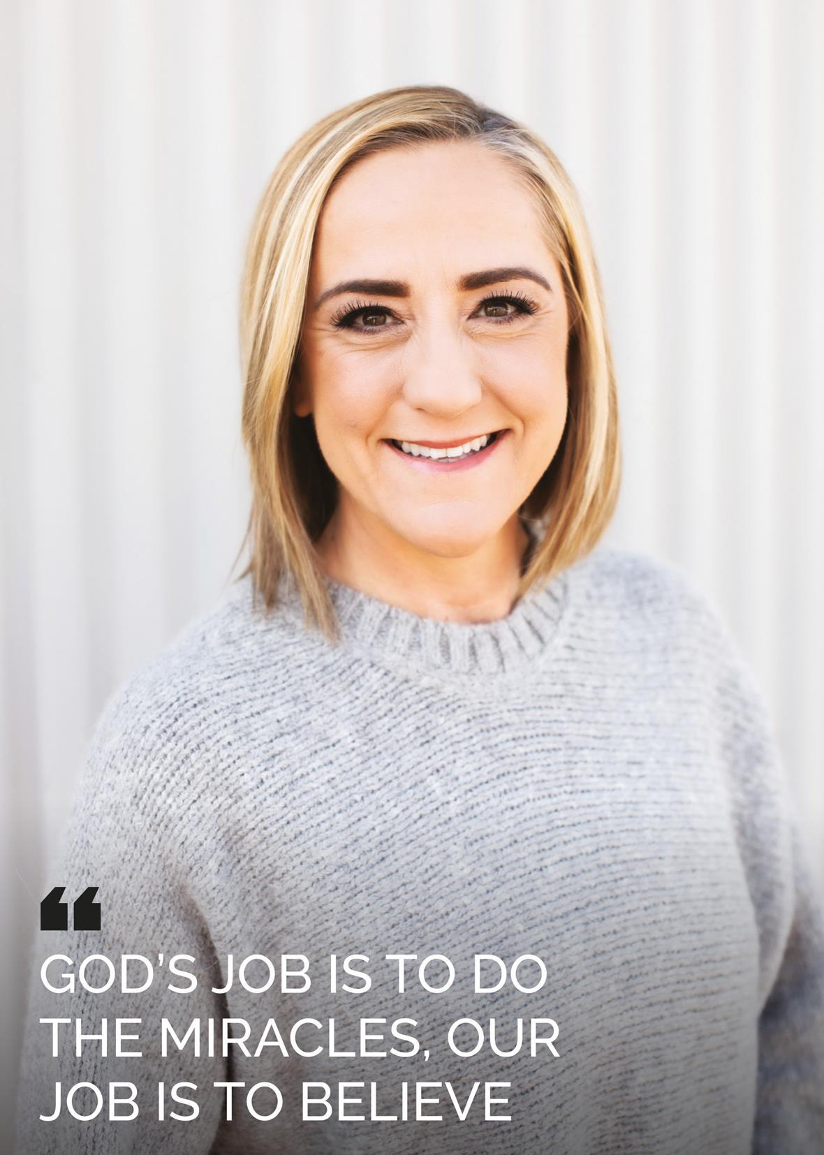 Christine Caine The prolific evangelist and activist isn’t slowing