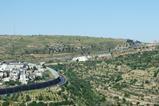 Settler road near Bethlehem