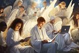 Image 2 B chrisgoswami_A_scene_of_angels_and_other_heavenly_beings_all