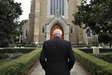 Cleric Approaching Church (1)