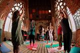 Yoga in church