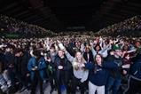 Flame, crowd