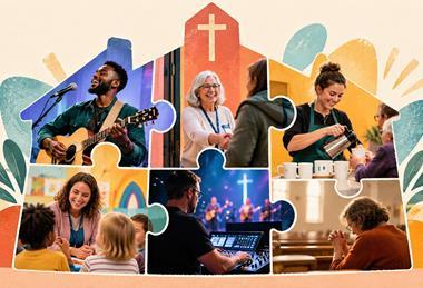 Community Church Puzzle of Service