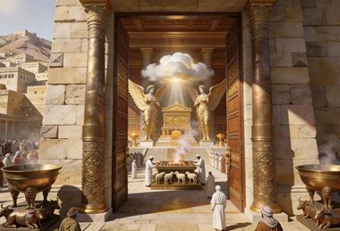 Ornate Temple Entrance