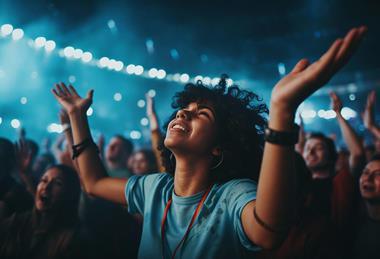 Euphoria at a Live Concert