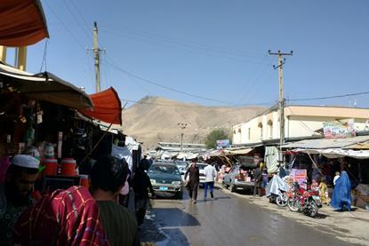 Bazaar - market in Afghanistan