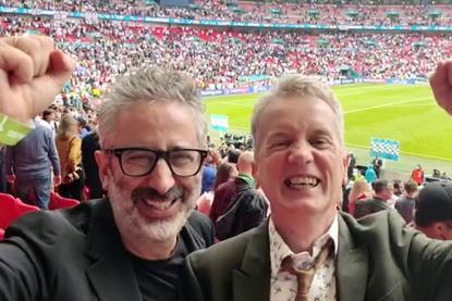 Skinner and Baddiel England vs Germany Euro 2020