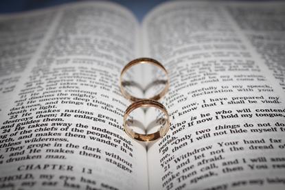Bible Wedding Rings Image