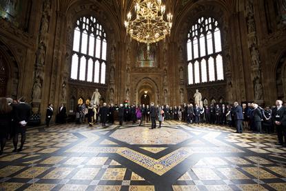 Westminster lobby