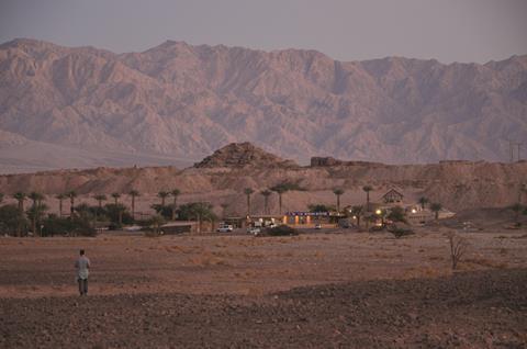 Timna Oasis in the heart of the Negev