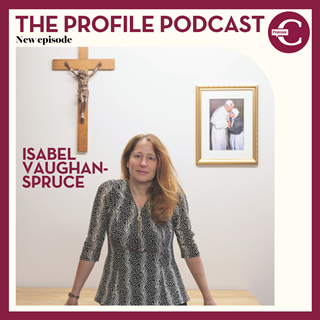 Isabel Vaughan-Spruce Profile podcast