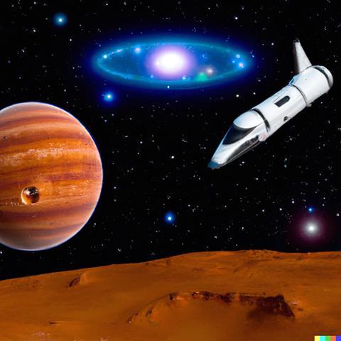 DALL·E 2023-01-12 11.31.24 - space travel and mars planet