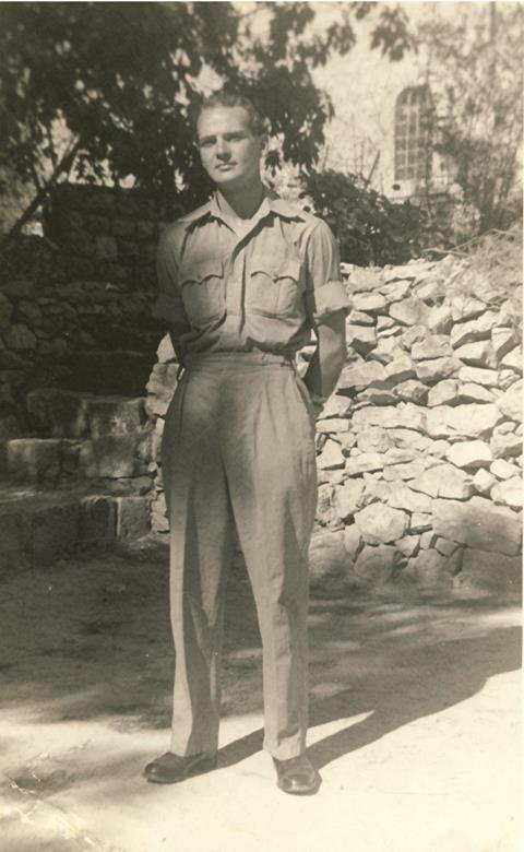 1946 Leslie in Jerusalem