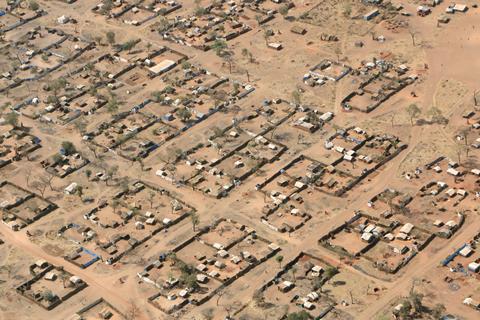 Refugee Camp for people from the Nuba Mountains, Sudan.