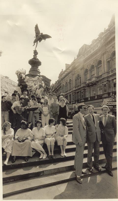 Eros statue