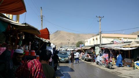 Bazaar - market in Afghanistan