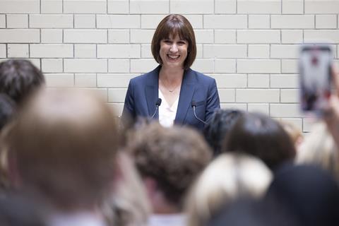 Chancellor Rachel Reeves