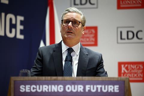 BRITAIN-DEFENCE-KEIR STARMER