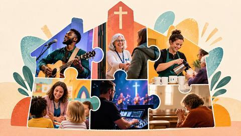 Community Church Puzzle of Service