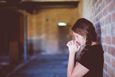 people-girl-alone-praying