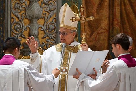 Pope Leo First Mass