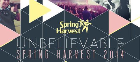 Spring Harvest Unbelievable 2014