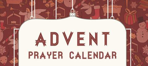 advent prayer calendar