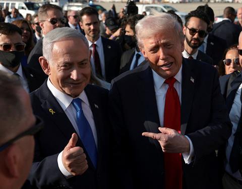 2025-10-14T045721Z_326042413_RC22BHAN5L5V_RTRMADP_3_ISRAEL-PALESTINIANS-TRUMP-NETANYAHU