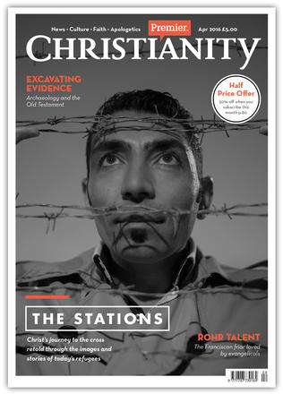The Stations is featured in the April edition of Premier Christianity