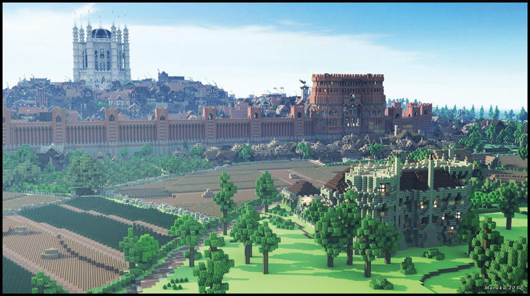 Game of Thrones in Minecraft